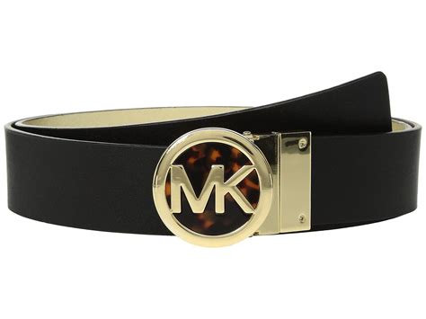 womens michael kors belts|michael kors leather belts women's.